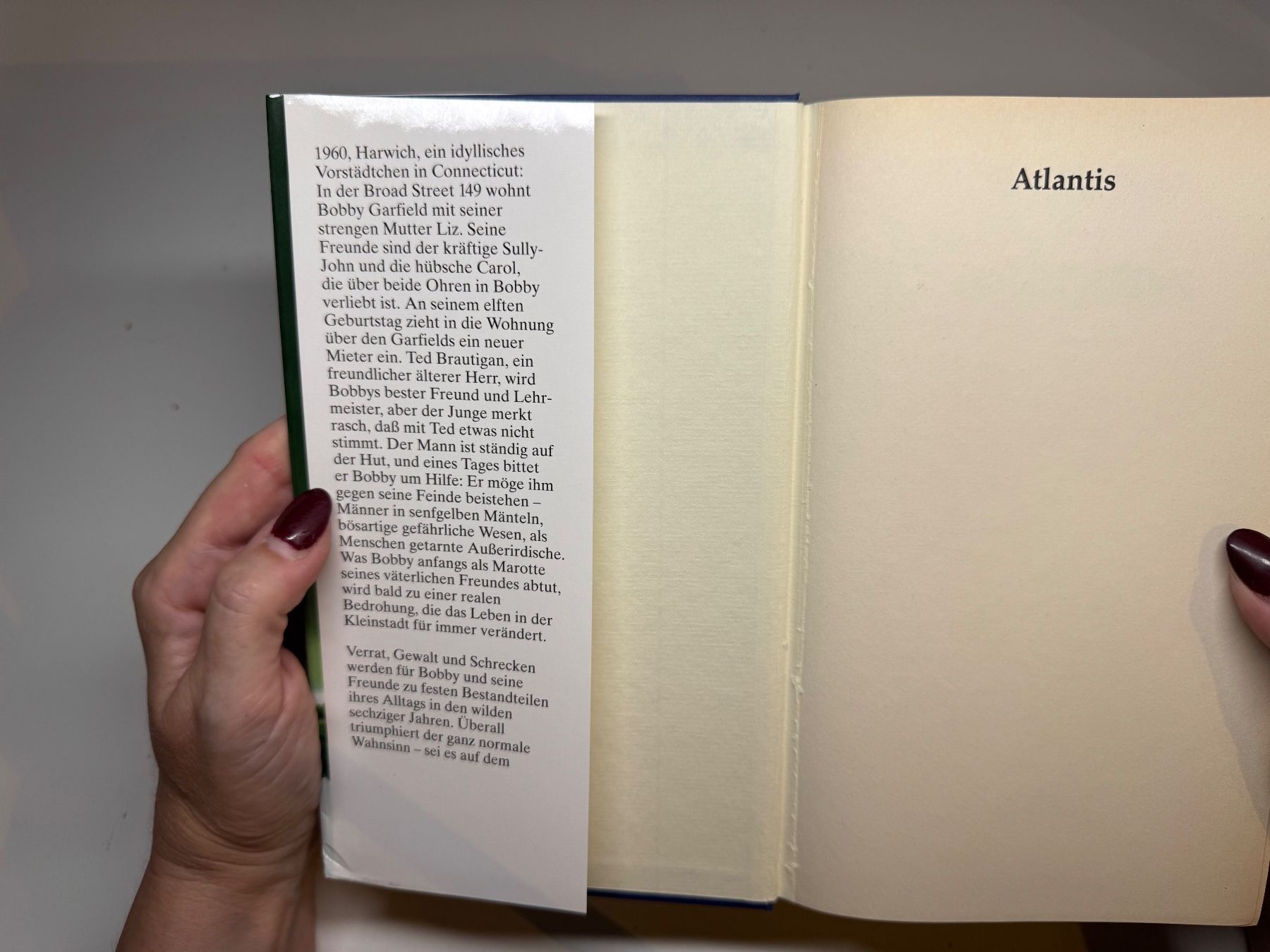Libri: ROMAN: Stephen King, Atlantis – Usato da Grosswangen venduto da Deutsche_Romane 2