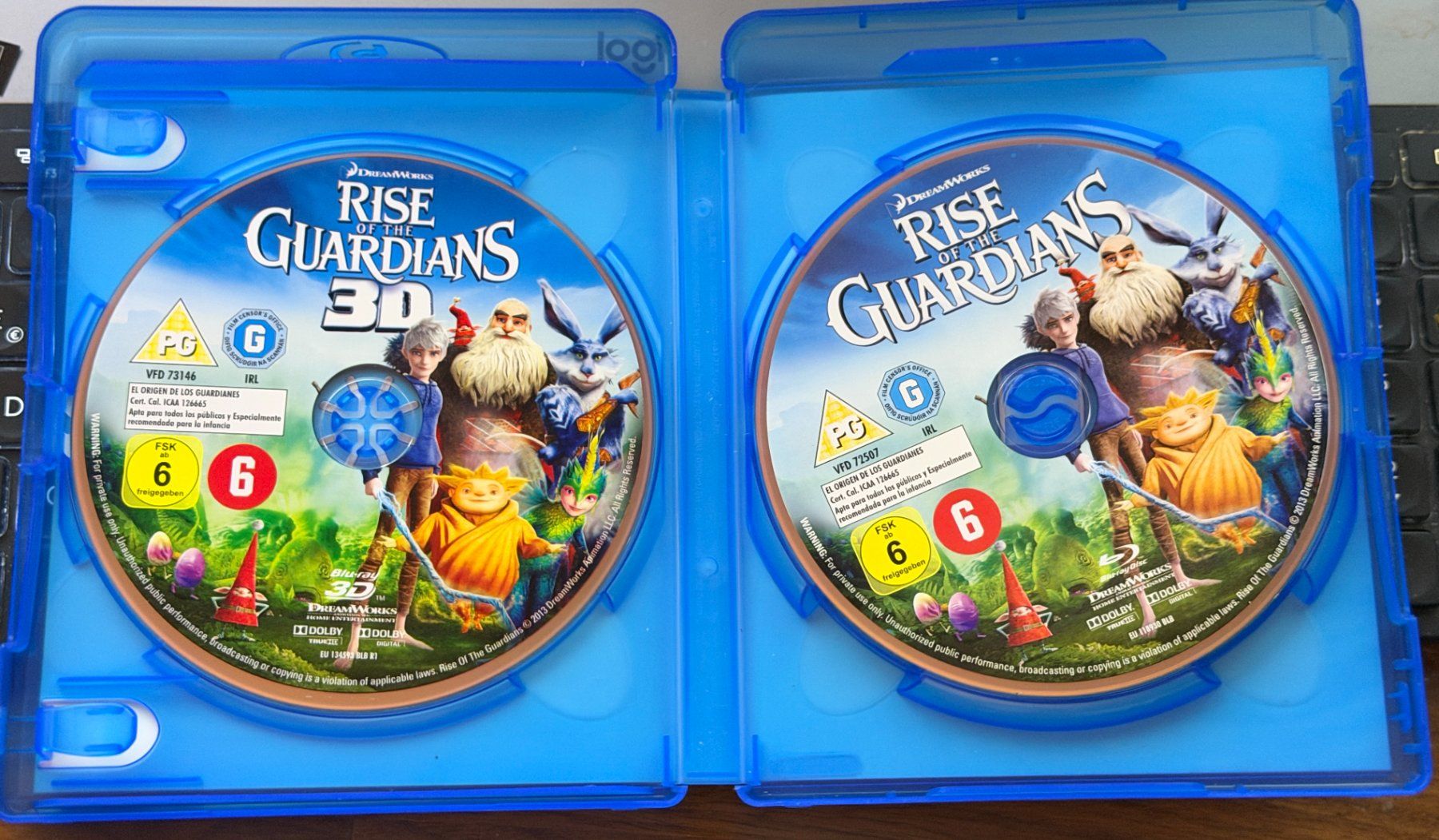 Alle DVDs: Les Cinq Légendes (2012) - Blu-ray 2D + 3D – Gebraucht aus Semsales von __Florian__ 3
