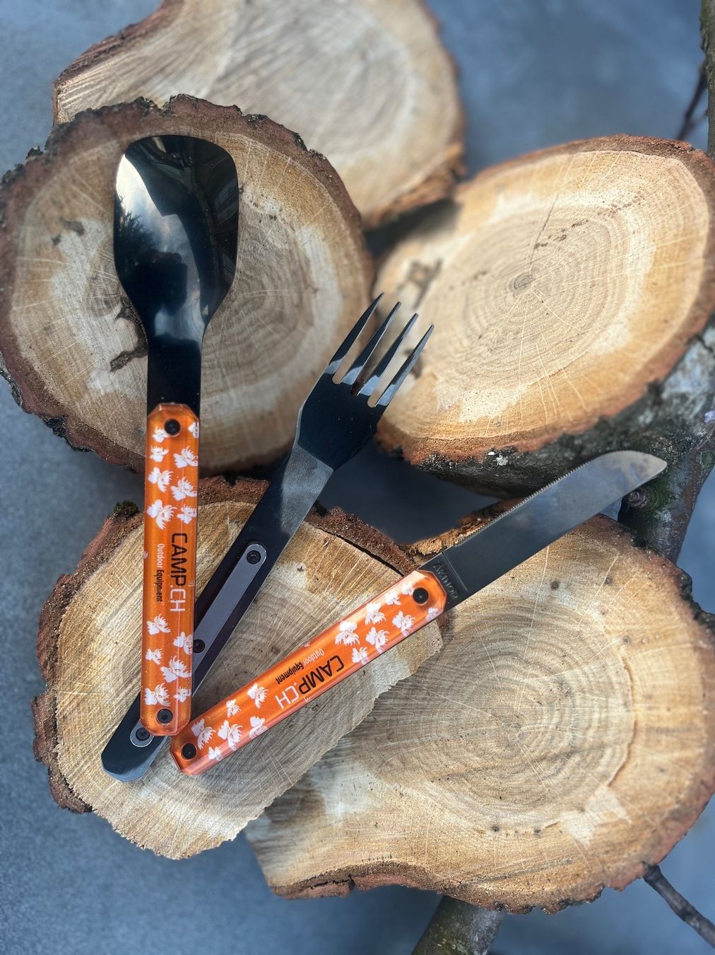 Set di posate: Camping  Besteck Outdoor Akinod – Nuovo e nell'imballaggio originale da Sirnach venduto da XELOonlineGmbH 5