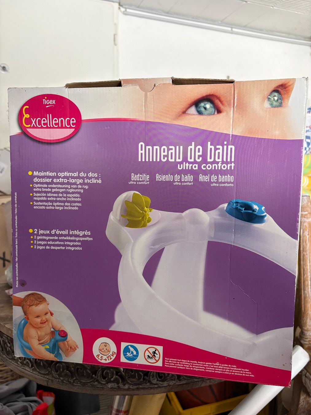 Seggiolini per auto: Anneau de bain neuf pour bébé – Usato da Vessy venduto da ongaros 1