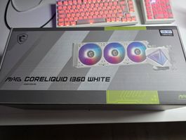 MSI MAG CoreLiquid I360 Wasserkühlung weiss neuwertig