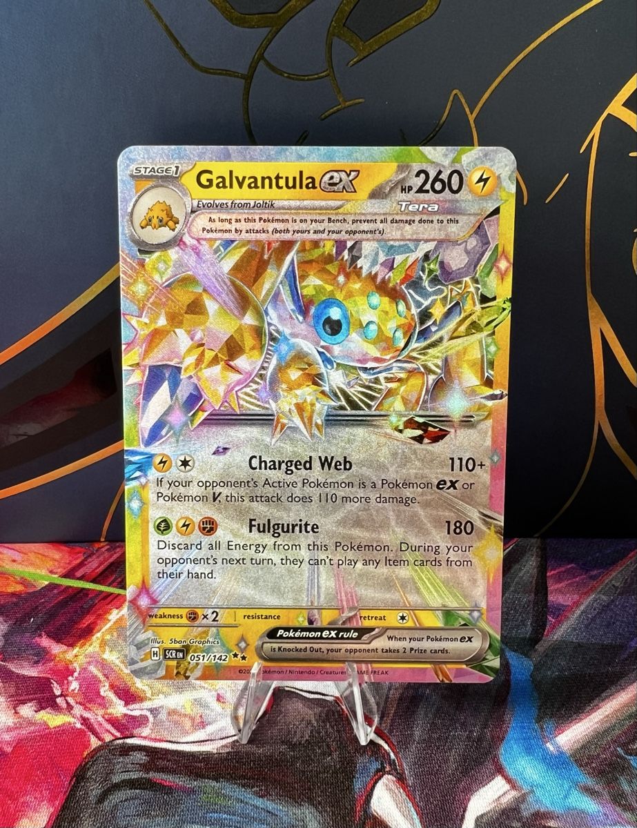 Pokémon Cartes à collectionner: Pokémon Galvantula ex # 051/142 EN – Neuf (Voir description) à Wädenswil par TaSch77