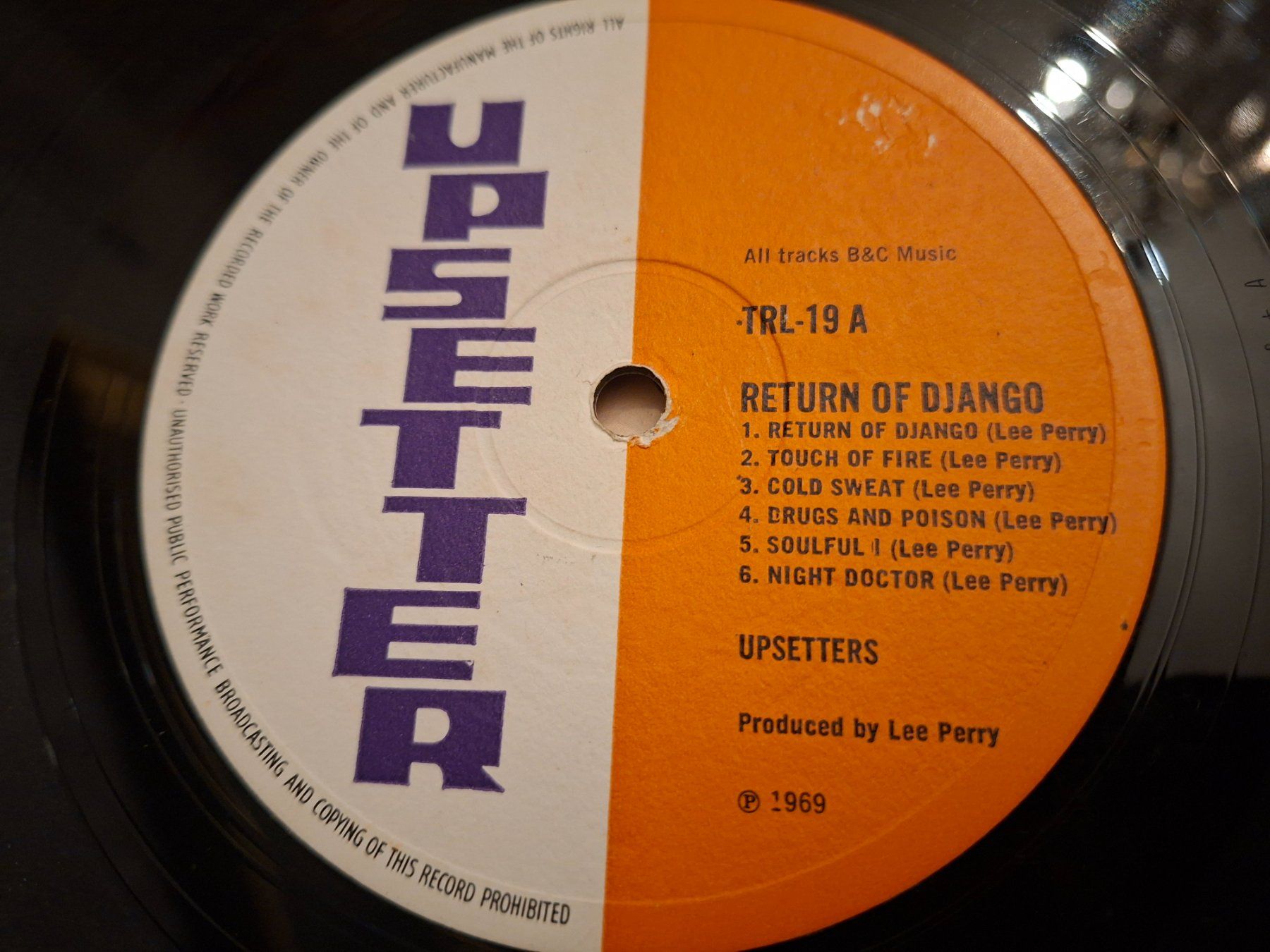 Dischi in vinile: Rare Reggae LP - The Upsetters - Return of Django – Usato da Bernex venduto da Wannabehasbeen01 6