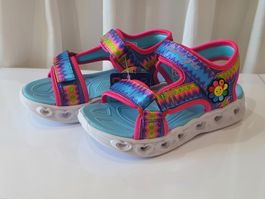 Gr. 32 - Skechers SLights Kindersandalen, Neu
