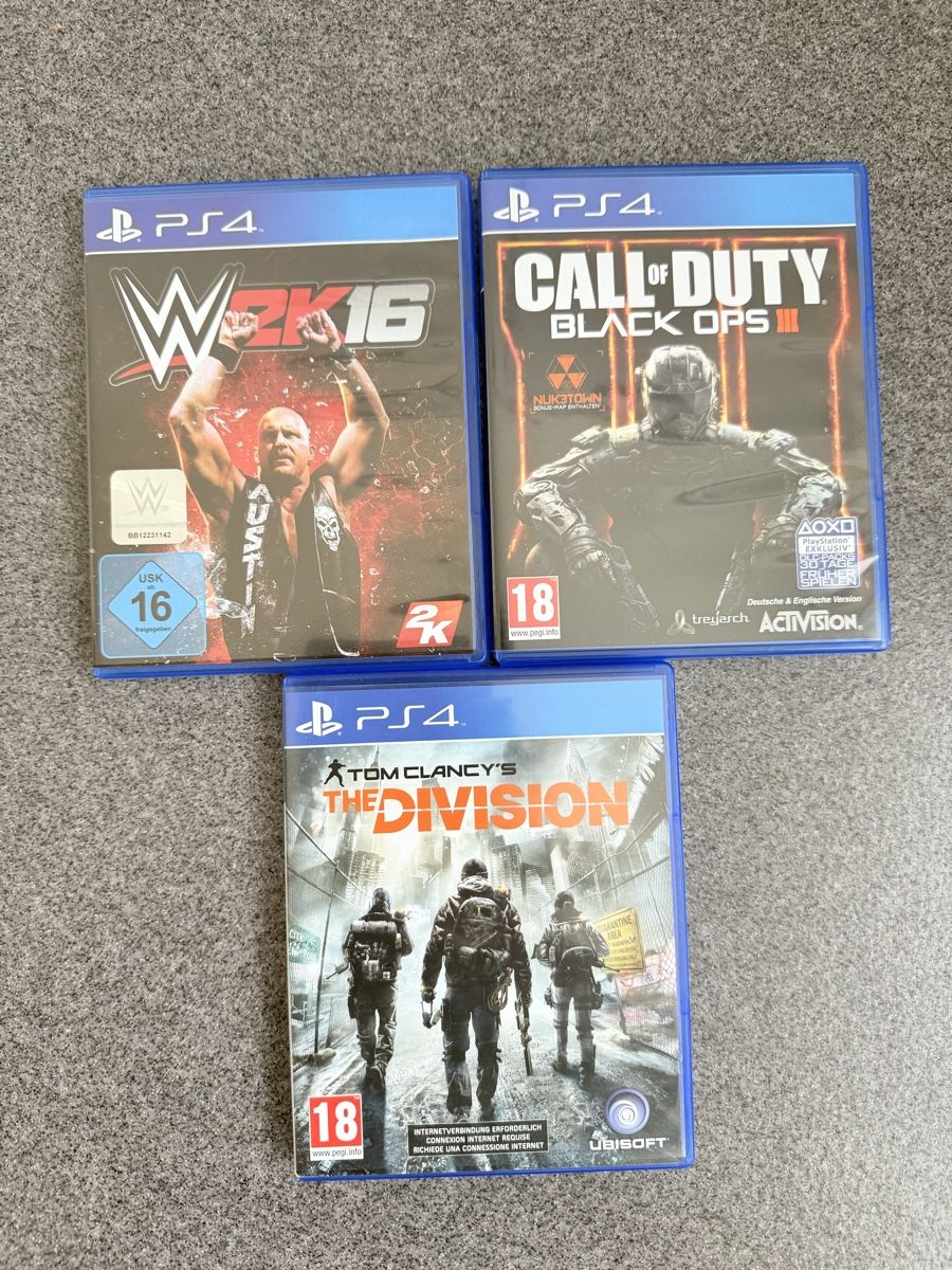 Sony Giochi: PlayStation 4 Spiele / 3 Spiele – Usato da Burgdorf venduto da Sports_Cards_3400