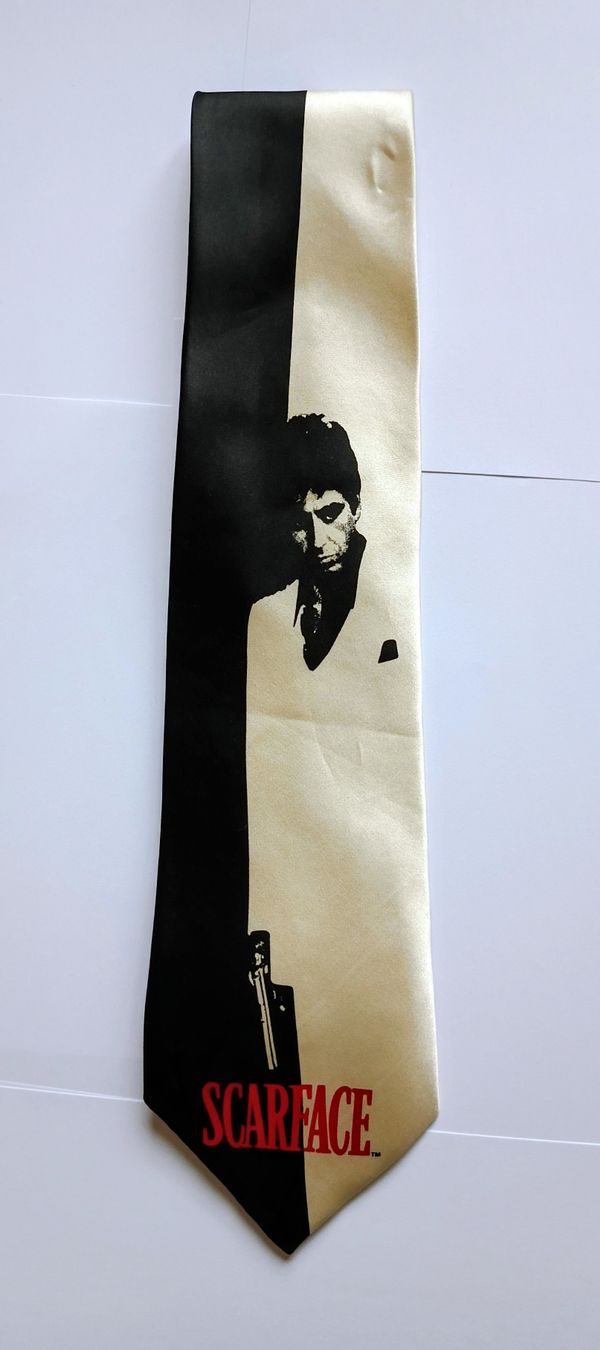 Cravatte: Magnifique Cravate SCARFACE – Nuovo e nell'imballaggio originale da VERNIER venduto da _Swiss_