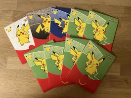 9x Pokemon McDonald's 25th Anniversary Promos