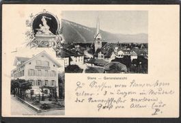 ^Stans Lithografie,Gasthaus zum Rössli