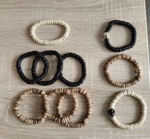 Kokosnussholz Armband handgemacht