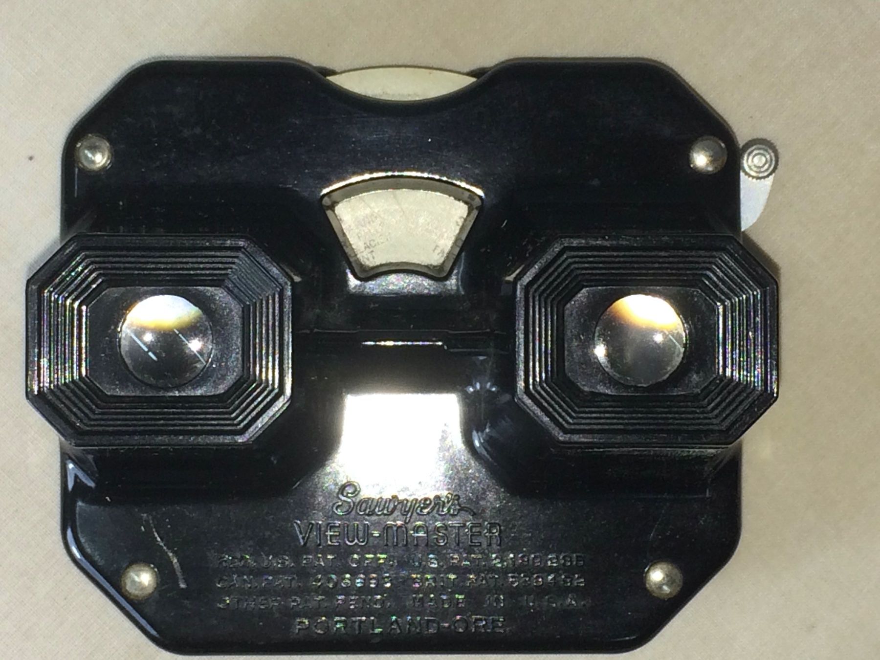 View-master Giocattoli: Lot Bakelit Objekte Sawyers View Master, Tintenroller – Usato da Horw venduto da luzernicus 9