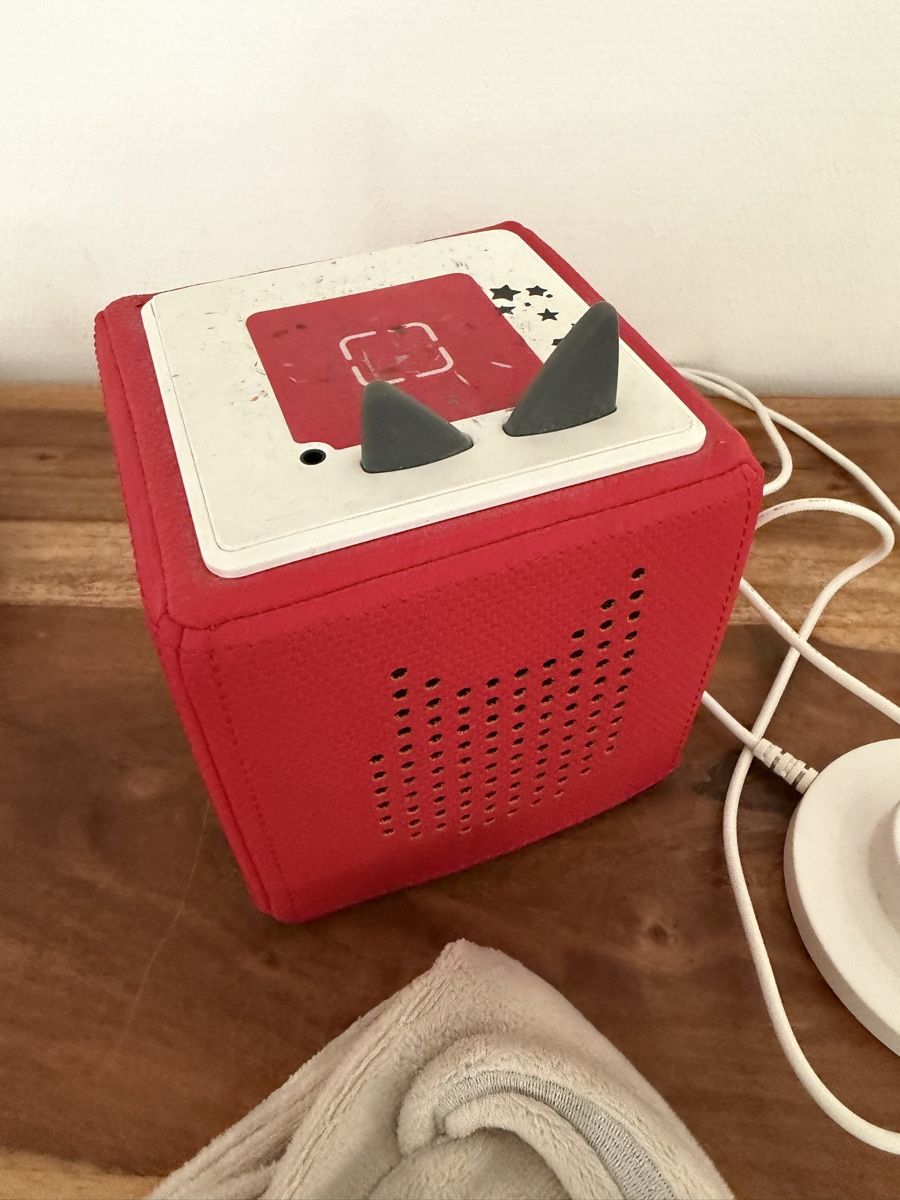 Tonies Giocattoli: Toniebox rot mit Hasen Überzug – Usato da Utzenstorf venduto da ybwarrior 2