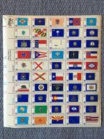 USA 1976 Bogen mit allen 50 Staatsflaggen **
