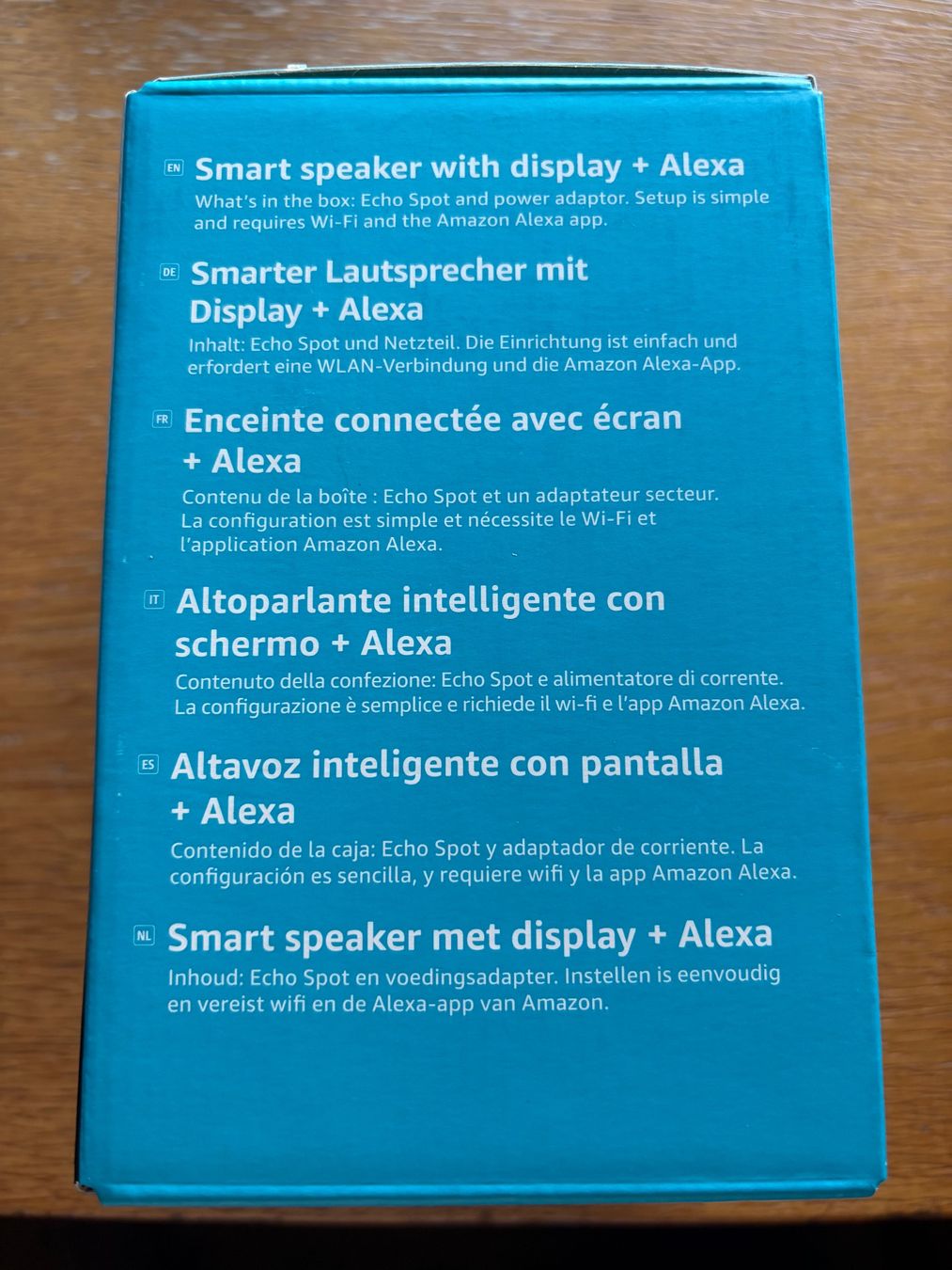 Amazon Lautsprecher: Amazon Echo Spot - Smarter Lautsprecher m. Display + Alexa – Neu und originalverpackt aus Grossaffoltern von Schrecklassnach 2