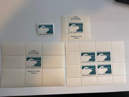 Aconcagua Briefmarken von 1965/66, Andes Expedition! Selten