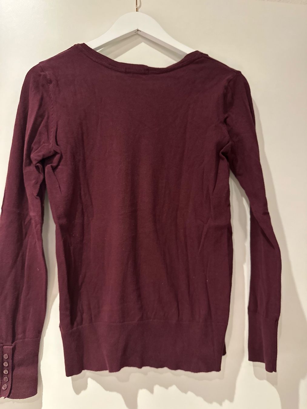 H&M Maglioni & Felpe: H&M Basic Pulli, Grösse S, Weinrot – Usato da Zürich venduto da cfh_cg22 3