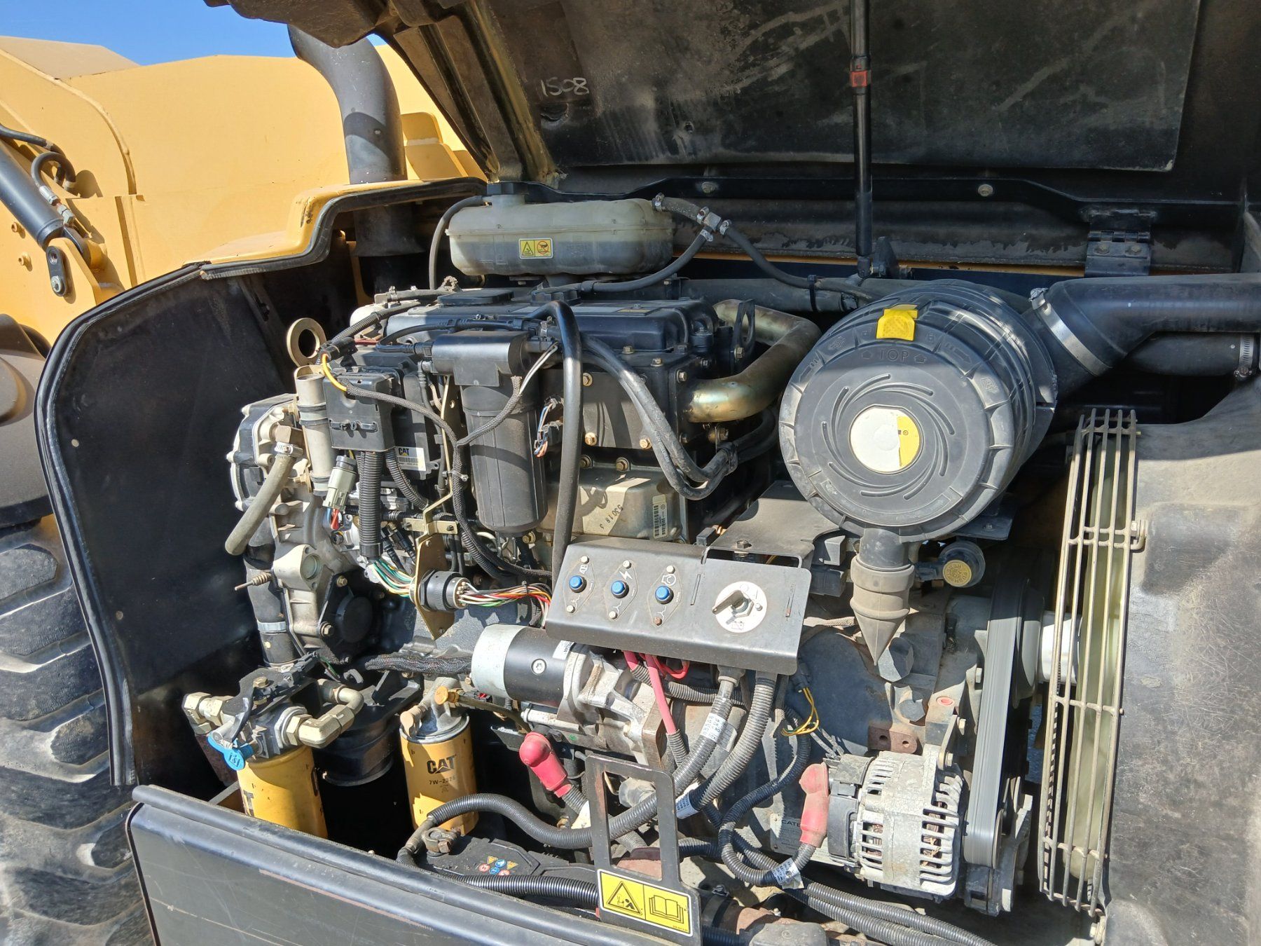 Tutte le macchine: CAT TH360B chargeur téléscopique Caterpillar – Usato da Vendlincourt venduto da Moserre 5