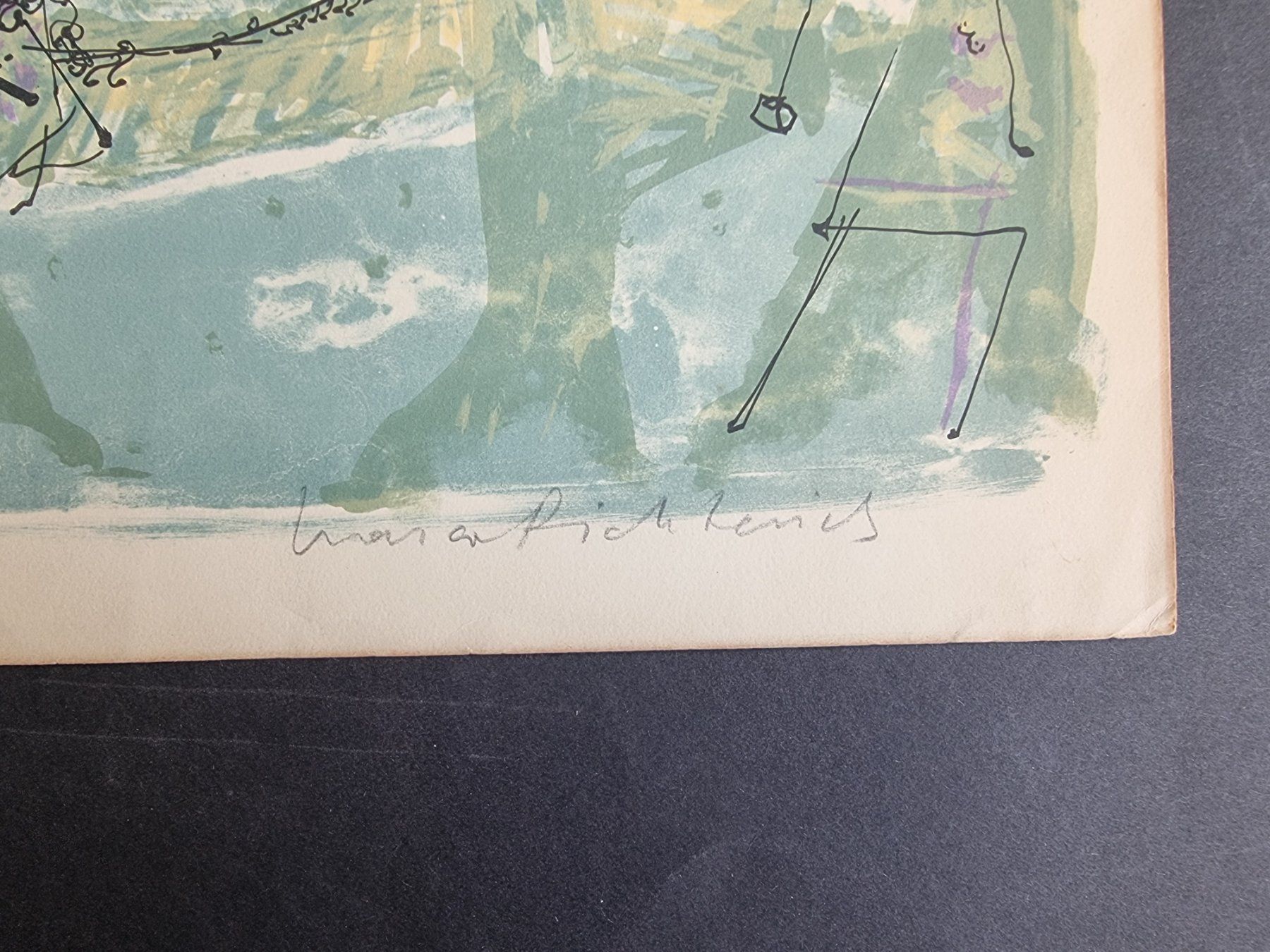 Grafica & Litografie: MARCO RICHTERICH LITHOGRAPHIE  SIGNIERT – Usato da Gersau venduto da grafik-kunst 2