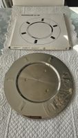 8 Stück Platzteller Dekoteller, Durchmesser 33cm Chromstahl