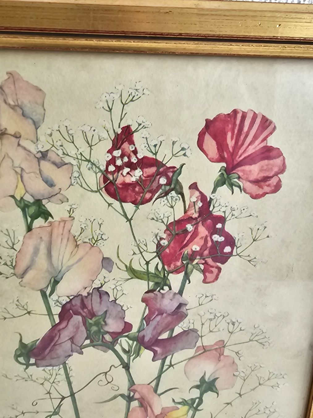 Gemälde: Antikes Bild "Blumen" Laurence Perugini (18) – Gebraucht aus Sirnach von  2