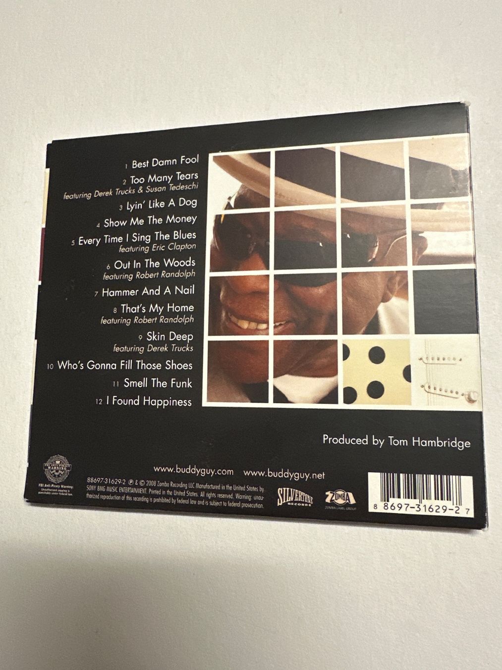 CD: Buddy Guy (Eric Clapton, Susan Tedeschi) - Skin Deep – Usato da Wabern venduto da fri_t6kq 1
