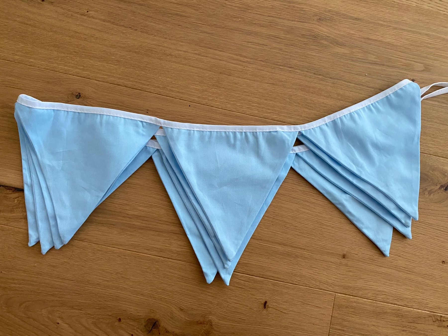 Bandiere: Wimpel Stoff hellblau - Gesamtlänge ca 140cm – Nuovo (secondo la descrizione) da Einsiedeln venduto da PaedeK84 6