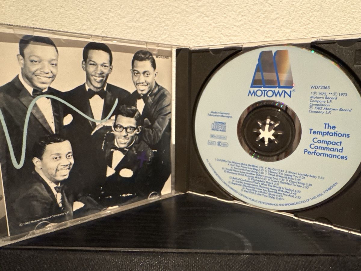 CD: The Temptations CD - Compact Command Performances Hits! – Usato da Oberglatt ZH venduto da Incredibles 2
