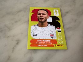 Panini Fifa Fussball WM 2026 Sticker Osama Rashid IRQ 17