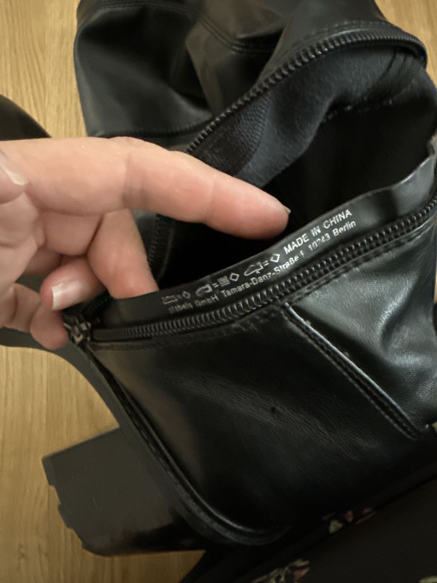 Scarpe da donna: EVEN&ODD Stiefel Schwarz Plateau Grösse 40 – Usato da Zürich venduto da okarioto 2
