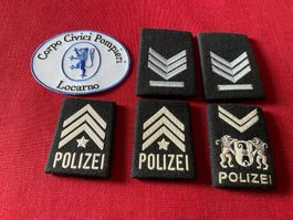 Vintage Polizei Abzeichen
