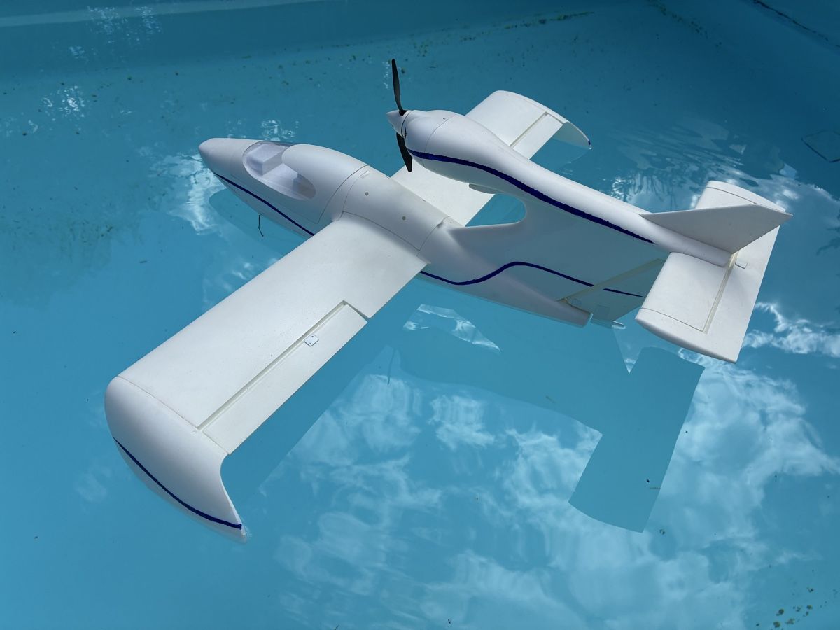 Modellismo RC: Seawind Wasserflugzeug – Usato da Buchs ZH venduto da hipsternut 3