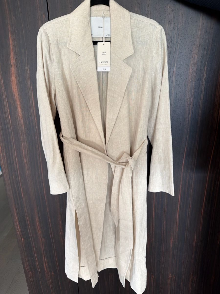 Mango Giacche: Neu Leinen Jacke Damen – Nuovo (secondo la descrizione) da Herrliberg venduto da faca_30