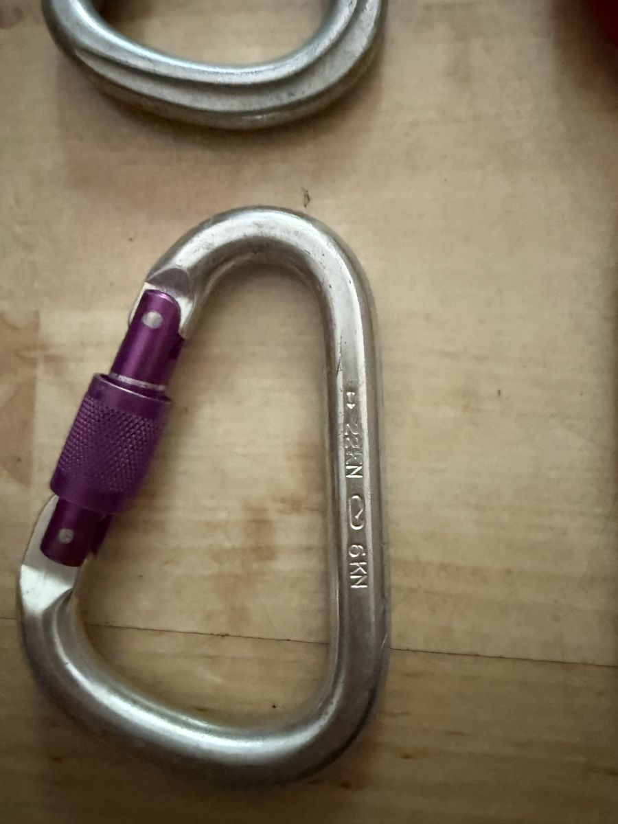 Kletterausrüstungen: 5 Kletterkarabiner mit Schraubverschluss – Gebraucht aus Zürich von Vma_reuse 4