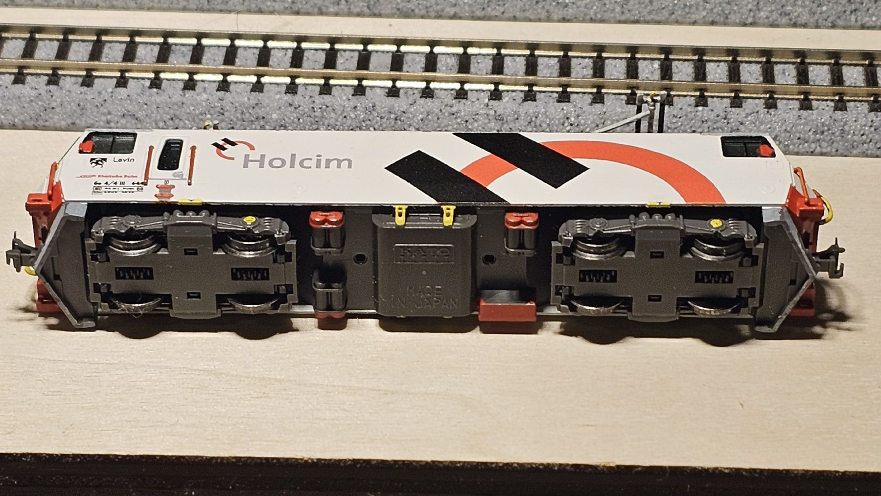 Kato 7074064 RhB Ge 4/4-II 649 Holcim Digital Top selten so