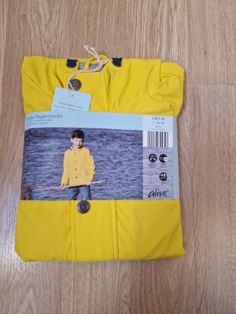 !!! NEU !!!  Regenjacke gelb 134 / 140
