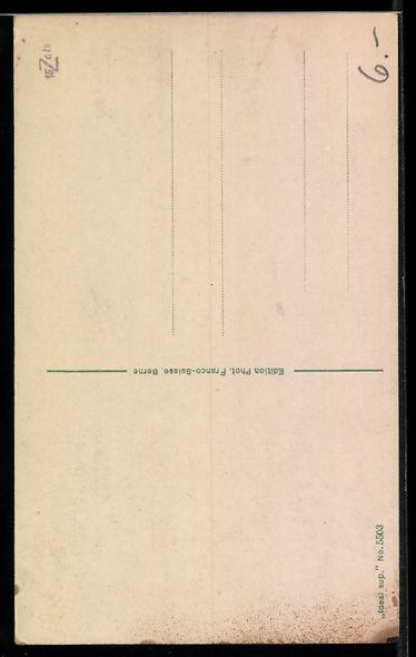 Cartoline postali: AK Thun, Altes Haus am Rosengarten – Usato da Berlin venduto da bartko-reher 1