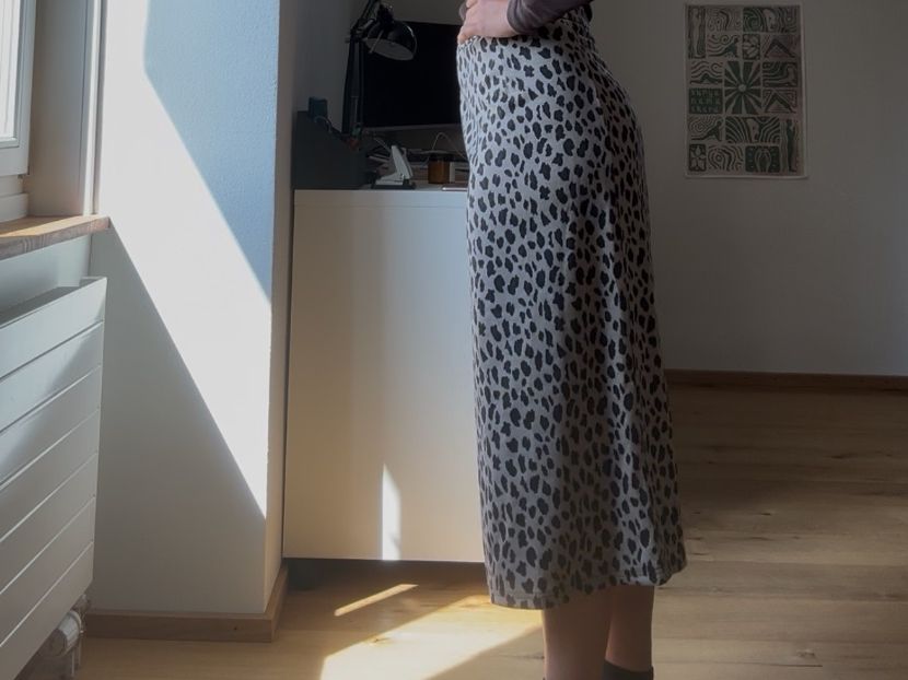 Gonne: Maxirock Leoprint, Grösse 36, neu – Nuovo (secondo la descrizione) da Schaffhausen venduto da Norator2000 3