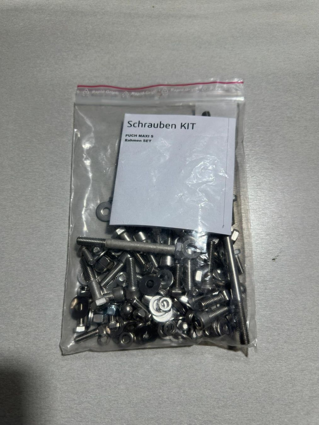 Puch Parti ricambio per ciclomotori: PUCH MAXI S INOX Schrauben SET Rahmen – Nuovo (secondo la descrizione) da Kirchleerau venduto da Toeffli_Schrauber 1