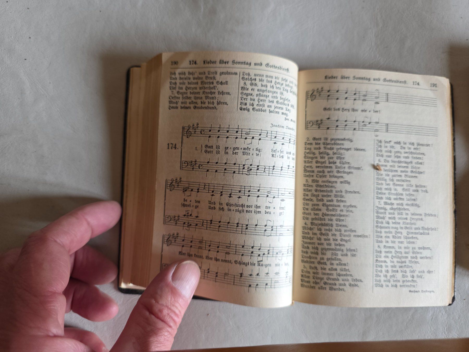 Libri: Gesangbuch Evangelisch-reformierte Kirche Basel 1910 – Usato da Walterswil BE venduto da Lonitti 5