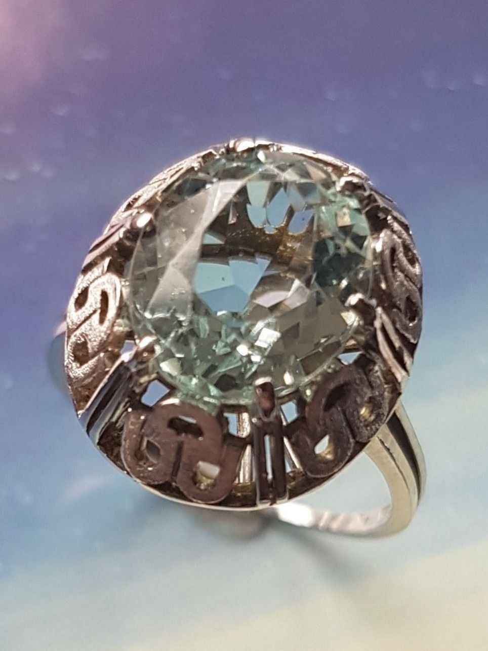 Anelli: Traumhafter rhodinierter Gelbgold Ring – Nuovo (secondo la descrizione) da Unterägeri venduto da Altgoldschmuck 7
