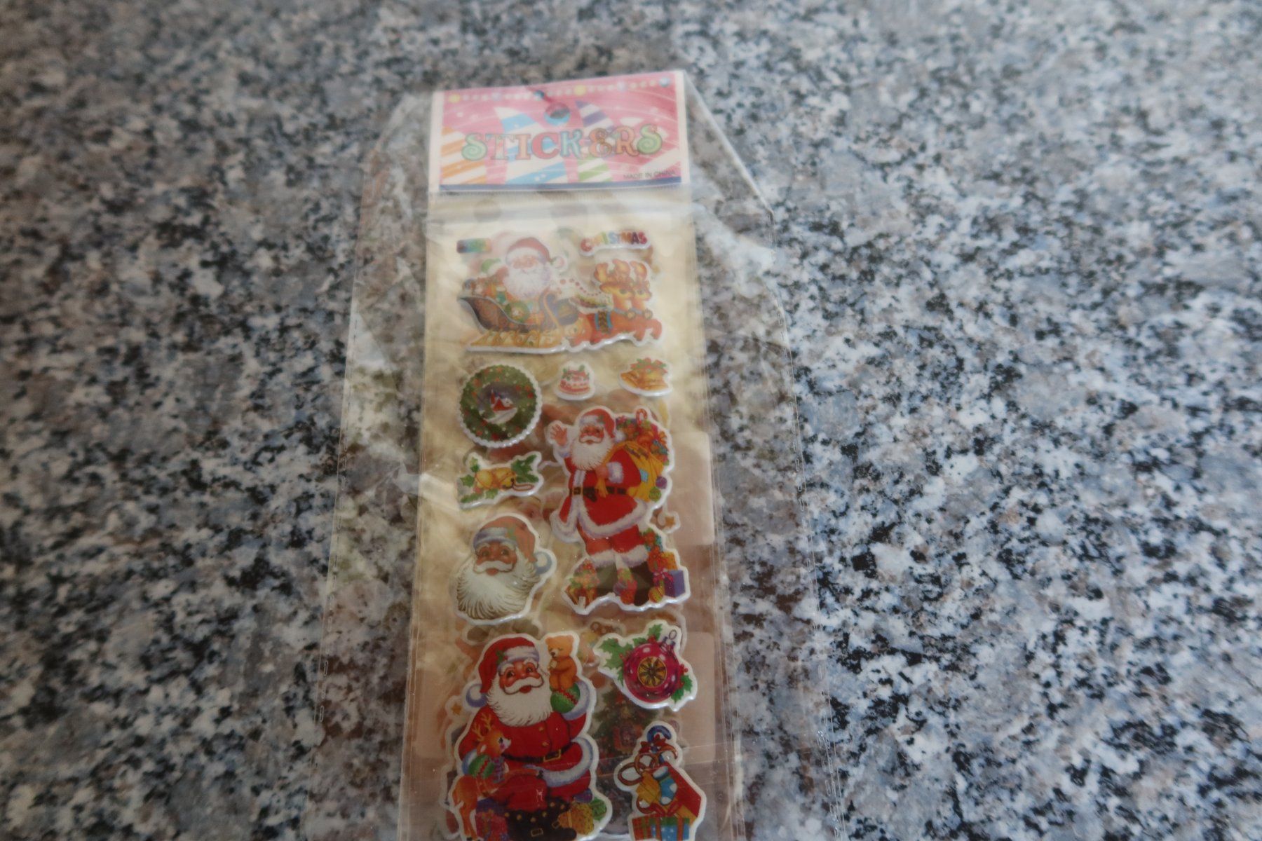 Aufkleber: 5 x Weihnachtssticker – Neu und originalverpackt aus Täuffelen von Cindybussy