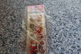 5 x Weihnachtssticker