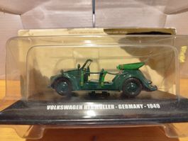 VW Volkswagen Käfer Hebmüller 1:43 Krieg Armee 1948
