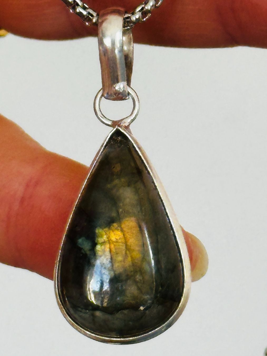 Catenine: Labradorite necklace – Nuovo e nell'imballaggio originale da Genève venduto da AGBERG 5