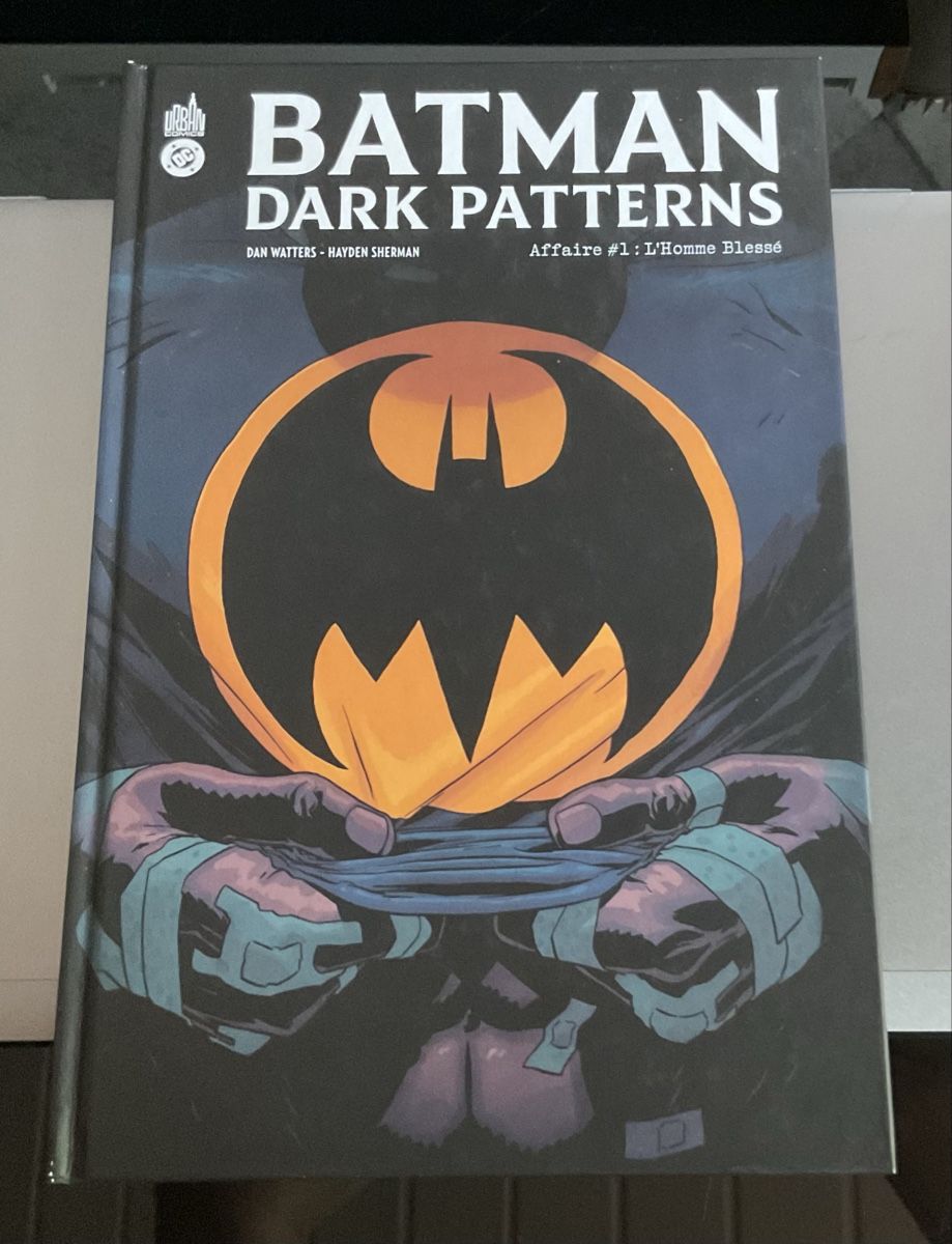 Fumetti: Batman Dark Patterns Affaire 1 L'homme Blessé DC Comics – Usato da Eclépens venduto da Shunyam