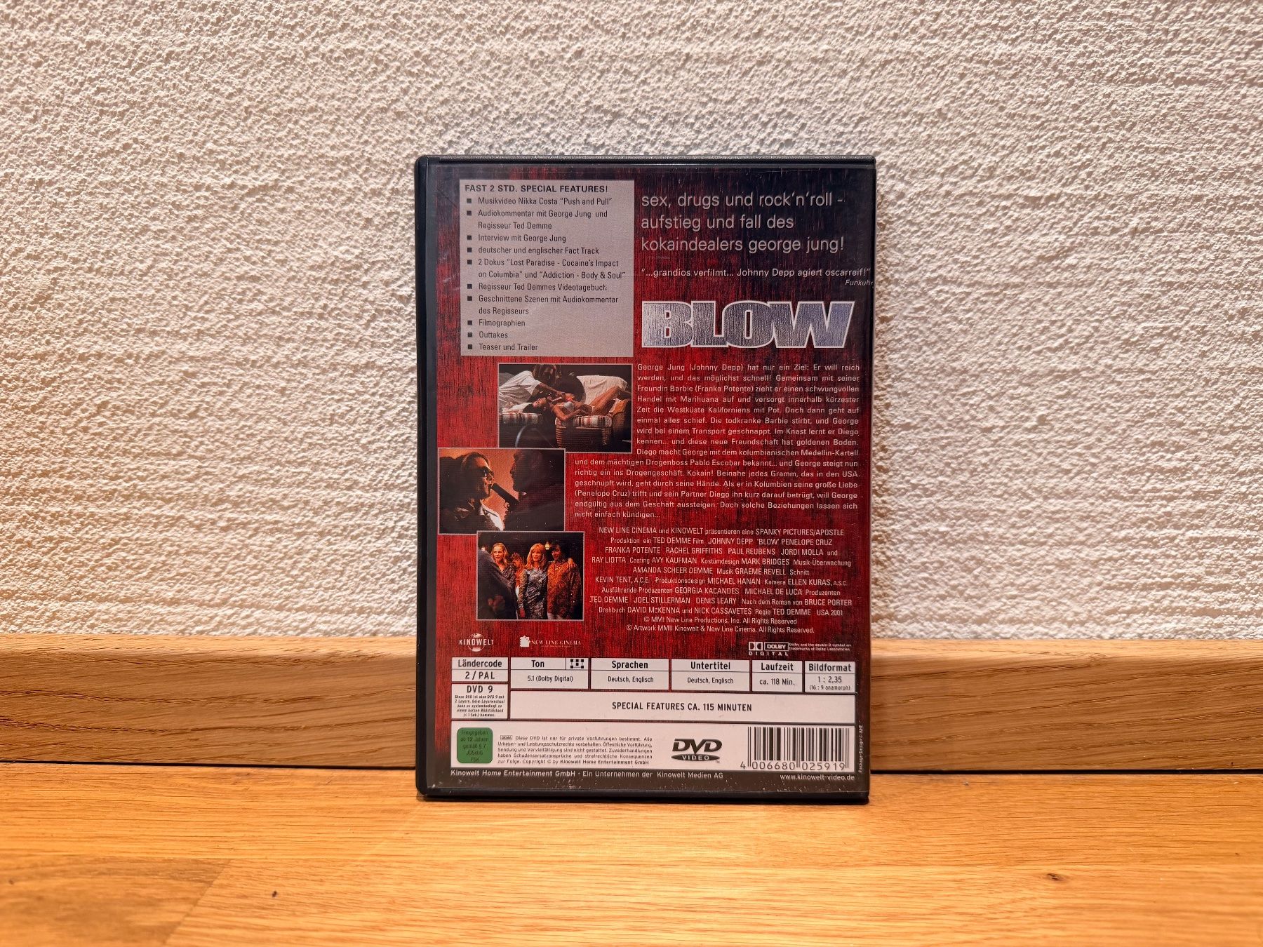 Alle DVDs: Blow (DVD) – Gebraucht aus Reinach BL von Graphix 1