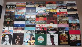 Sammlung von 84 VINYL LP POP/ROCK (müssten gereinigt werden)