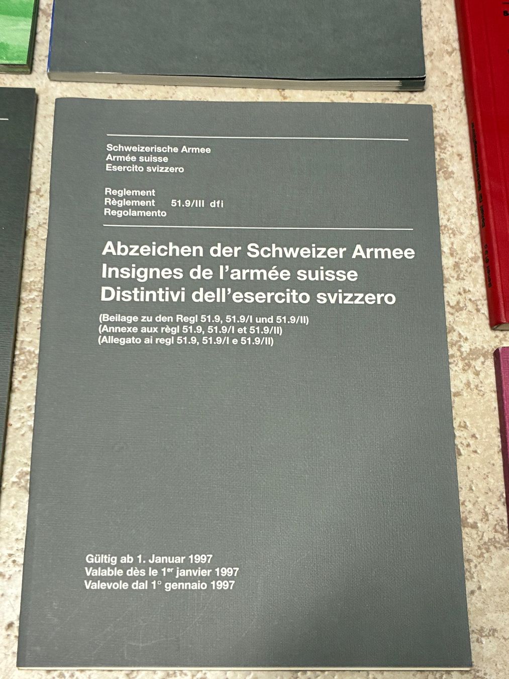 Bücher: Militär Reglemente / Behelfe / Schweizerische Armee – Gebraucht aus Horw von adler65 7