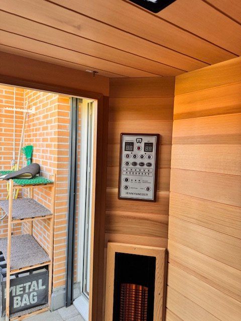 Ein-Personen Sauna / Infrarotkabine, neuwertig 5