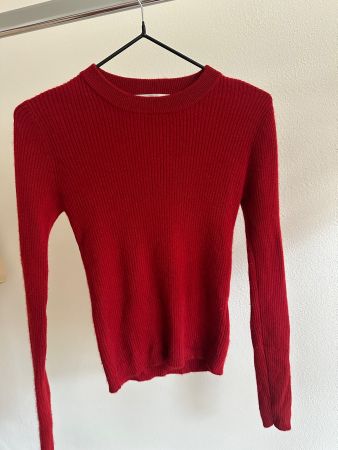 Kaschmirpullover bordeaux von the Gloss Gr. L