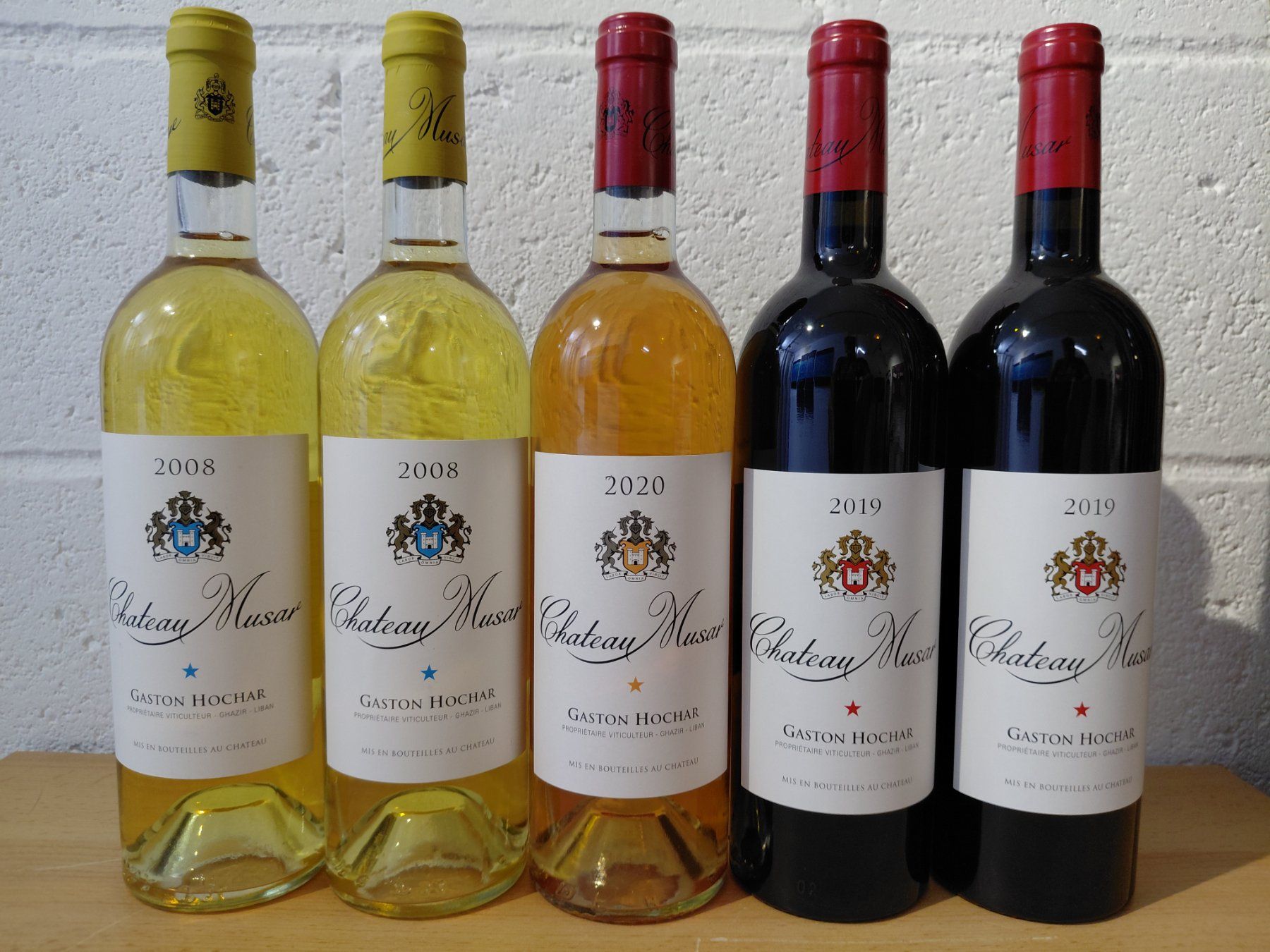 Vino: 5 x Château Musar – Nuovo (secondo la descrizione) da Renan BE venduto da Epicurien0017